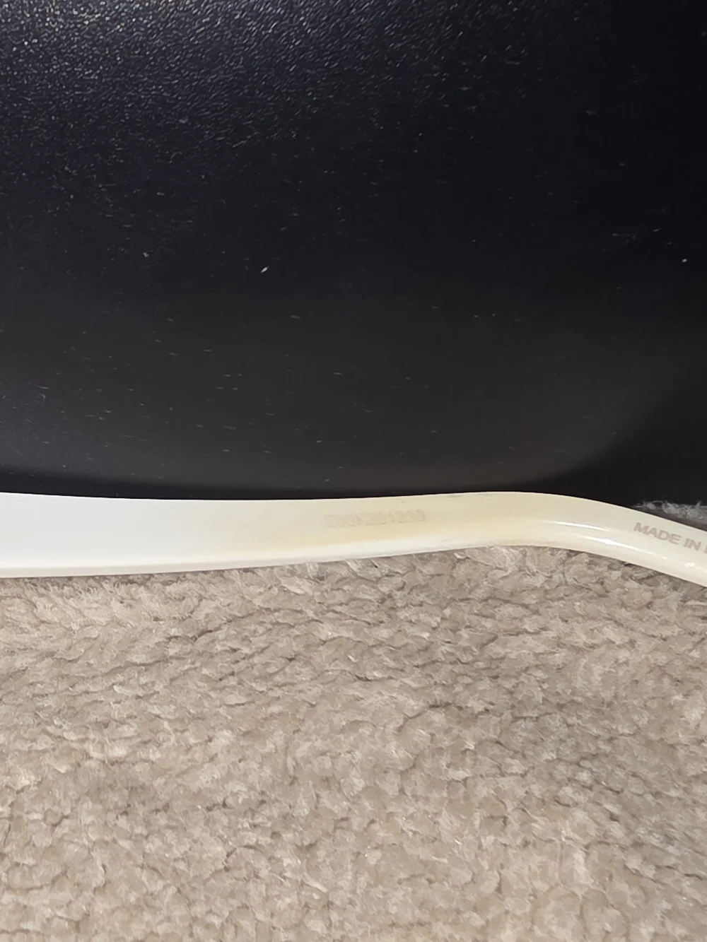 Saint Laurent Ivory Cat-Eye Sunglasses for Women